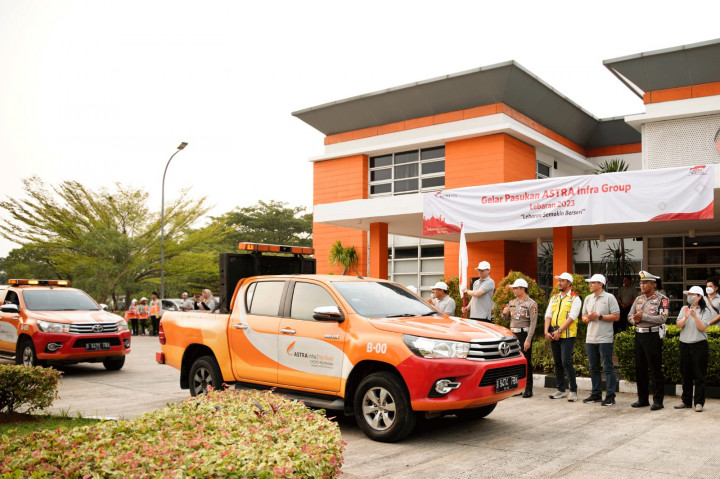 Sambut Pemudik, Ruas Jalan Tol Astra Infra Mulai Berdandan