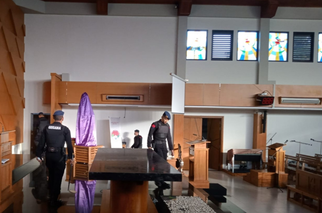 Gereja di Tangerang Disterilisasi Menjelang Perayaan Paskah