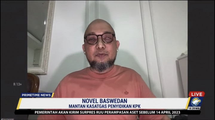 Novel Baswedan Sentil Firli Bahuri soal Dugaan Dokumen KPK Bocor