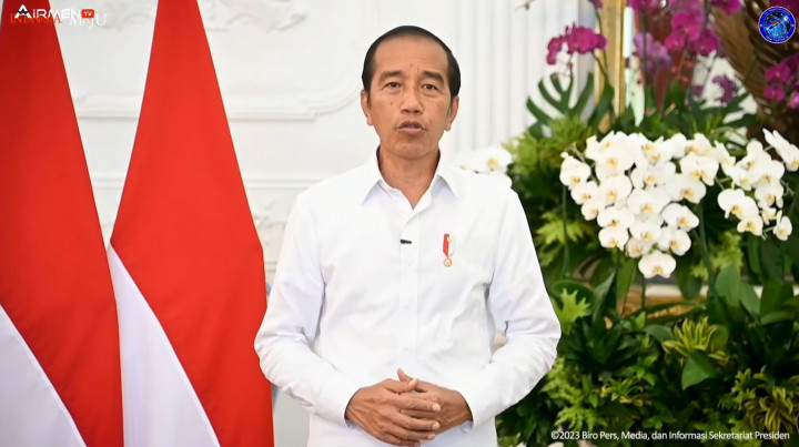 HUT Ke-77, Jokowi Berharap TNI AU Semakin Tangguh Menjaga Ruang Udara