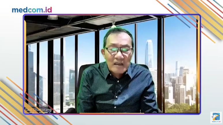 Mantan pimpinan KPK Saut Situmorang dalam Crosscheck Medcom.id.