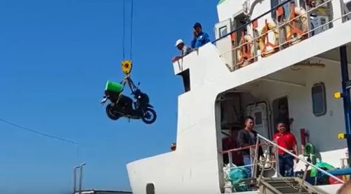 Arus Mudik di Pelabuhan Merak Masih Normal