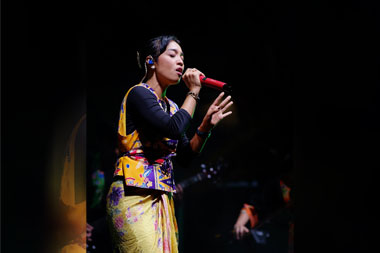 Lantun Orchestra Bawakan Karya Bimbo di Panggung Ramadan Jazz Festival 2023