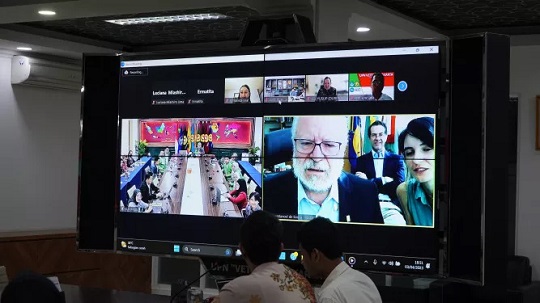 UPNVJ Jalin Kerja Sama dengan Universidade Federal De Santa Catarina Brasil