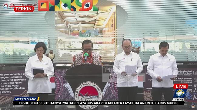 Mahfud Sebut Perbedaan Data dengan Menkeu Hanya Cara Klasifikasi