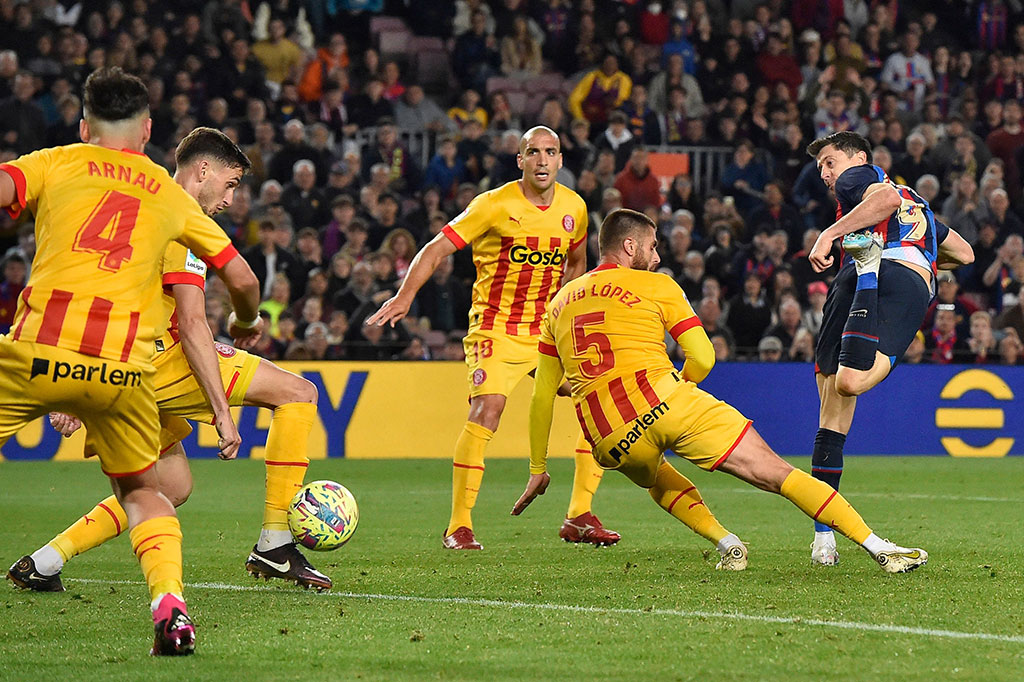 Liga Spanyol: Barcelona Diimbangi Girona 0-0