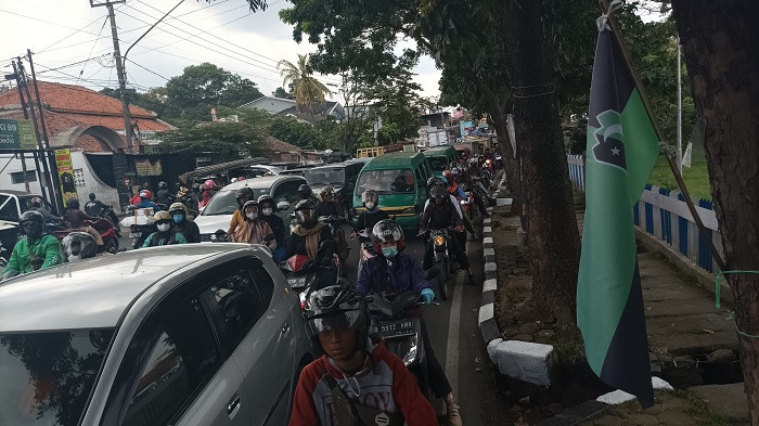 Penjemputan Anas Urbaningrum Sebabkan Kemacetan di Kawasan Lapas Sukamiskin Bandung
