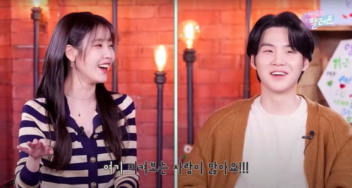 Suga BTS Kecewa Tidak Diundang Ke Konser, Begini Alasan IU