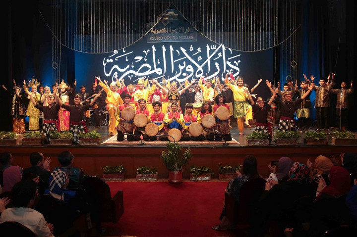 Satu Malam Bersama Indonesia di 'Saharat Ramadhaniyah' Kairo Mesir