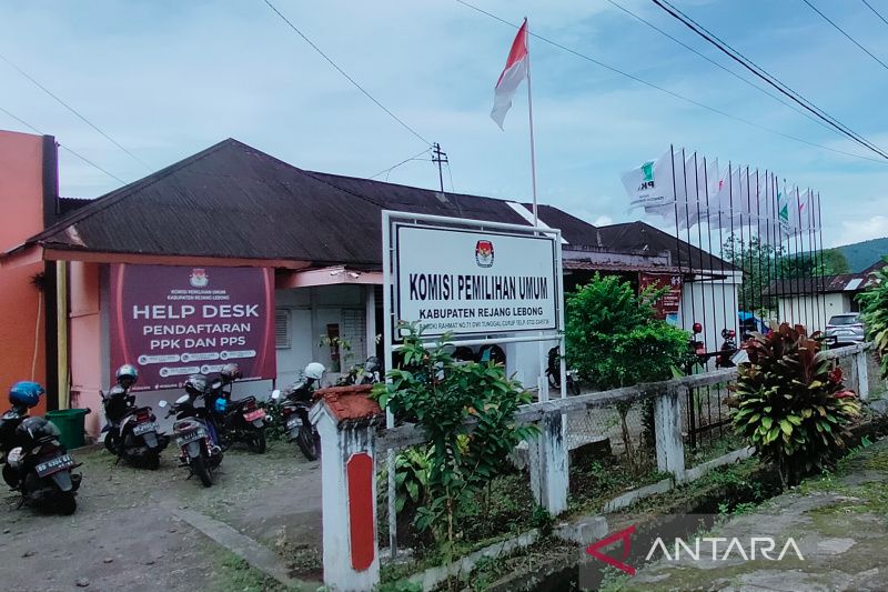 Kantor Komisi Pemilihan Umum (KPU) Kabupaten Rejang Lebong. ANTARA/dokumen