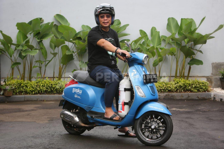 Ini Skema Teknis Konversi Skutik BBG yang Dilakukan Pertamina