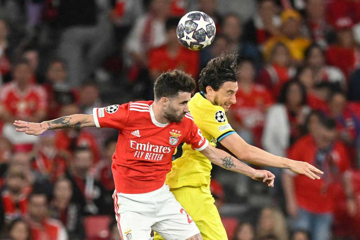 Liga Champions: Inter Milan Tundukkan Tuan Rumah Benfica 2-0