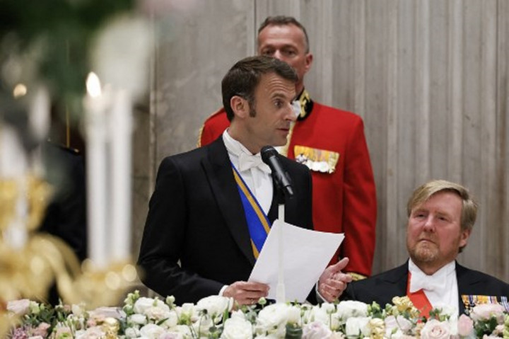Macron Tekankan Identitas dan 'Kedaulatan Eropa' dalam Kunjungan ke Belanda