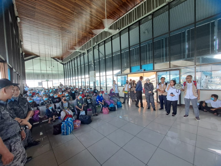 Konsulat RI Tawau Fasilitasi Pemulangan 182 WNI Kelompok Rentan