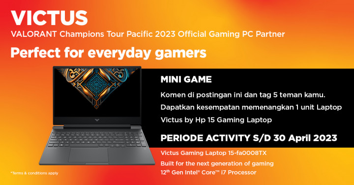 HP Bantu Riot Games di VCT Pacific League 2023