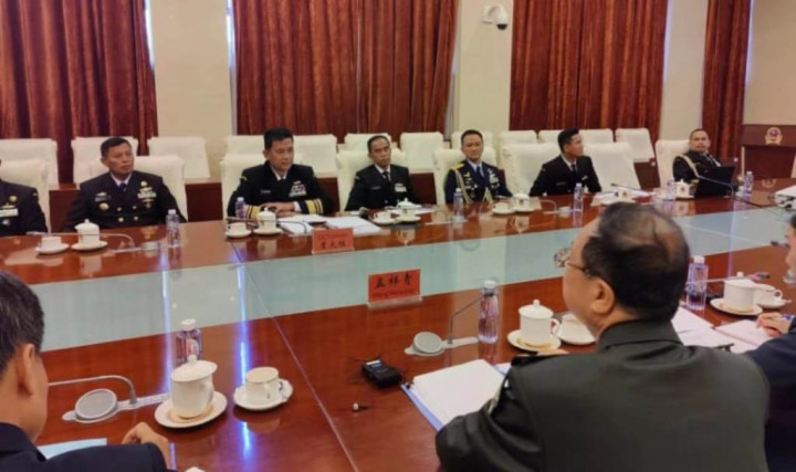 Rektor Unhan Beri Wejangan Guru Besar Ilmu Pertahanan Tiongkok