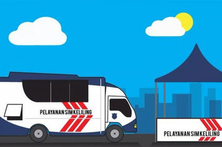 Catat, Ini Lima Lokasi SIM Keliling di Jakarta Hari Ini