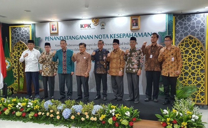KPK Kerja Sama dengan DMI, Jusuf Kalla Kaget Bukan Diteken Firli Bahuri