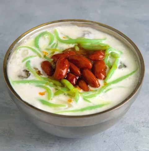 Resep mantap es cendol dengan variasi kacang merah. Yuk, buat sendiri untuk buka puasa. (Foto: Dok. Endeus TV)