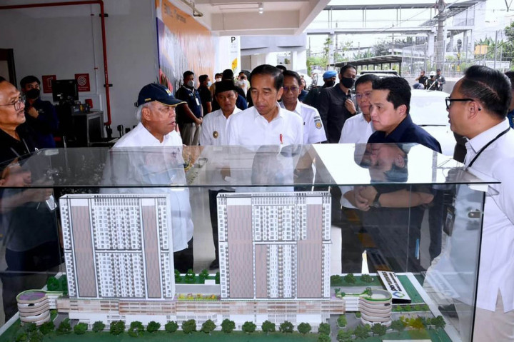 Presiden Jokowi Resmikan Hunian Milenial Untuk Indonesia di Depok