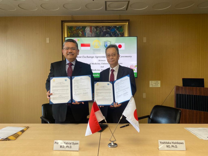UI Sepakat Adakan Pertukaran Mahasiswa Kedokteran dengan University of Miyazaki