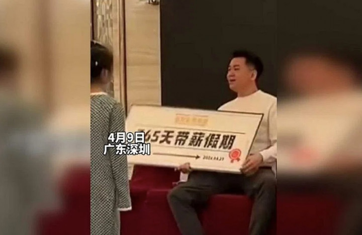 Beruntung Banget, Pria Tiongkok Menang Undian Cuti 1 Tahun Dibayar