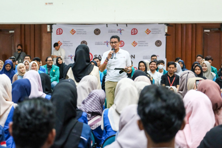 Menparekraf Dorong Milenial Aceh Cetak Bibit Unggul Pemimpin Muda