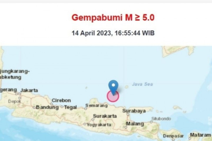Guncangan Gempa Tuban Terasa di Pulau Jawa, Bali, hingga NTB