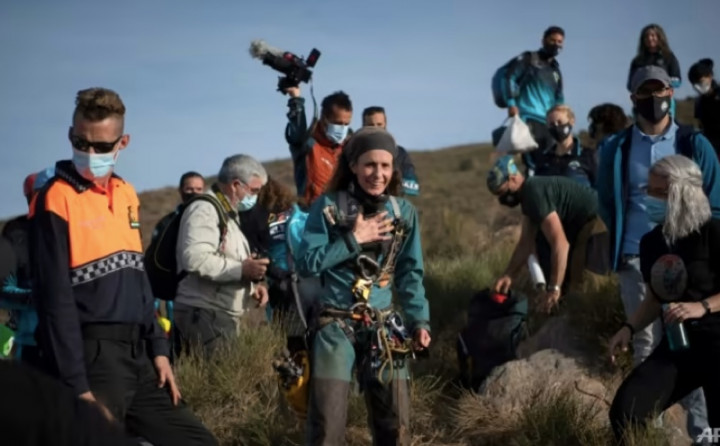 500 Hari di Gua Bawah Tanah, Pendaki Spanyol Akhirnya Muncul Lagi