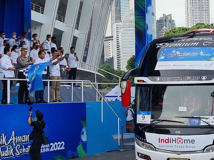 IndiHome dan Telkom Gelar Mudik Bersama BUMN 2023