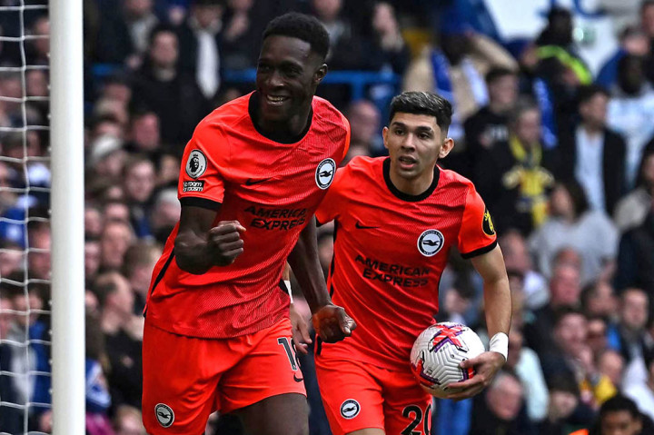 Liga Inggris: Brighton Tekuk Chelsea 2-1