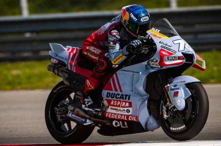 Kian Matang Kenali Karakter Ducati, Alex Marquez Start di Lini Depan