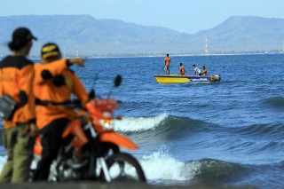Basarnas Banten Siagakan Personel untuk Patroli 24 Jam di Pelabuhan Merak