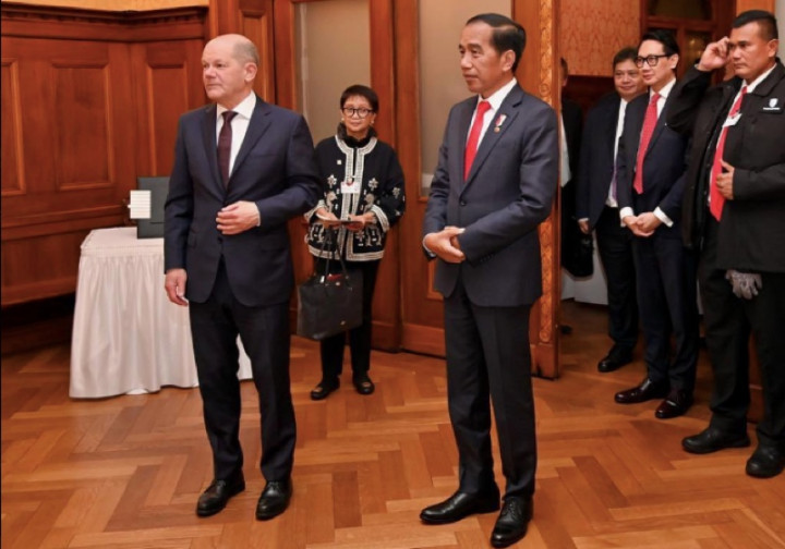 Bertemu Kanselir Jerman, Ini Tiga Fokus Kerja Sama yang Disampaikan Jokowi