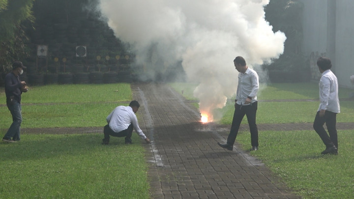 Jelang Lebaran, 11,5 Kg Bubuk Petasan di Mojokerto Dimusnahkan