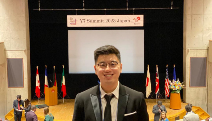 Bangga! Alumnus UGM Wakili Indonesia di KTT Pemuda G7