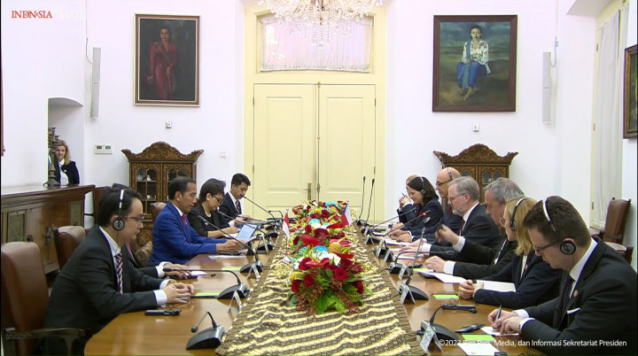 Awali Pertemuan Bilateral dengan PM Ceko, Jokowi: Kunjungan Ini Sangat Penting