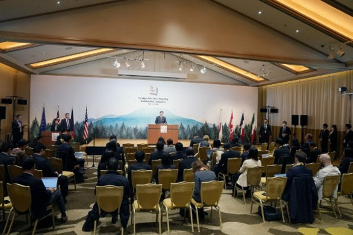 Menlu G7 Bertekad Tindak 'Para Pembantu' Perang Rusia, Termasuk Tiongkok?