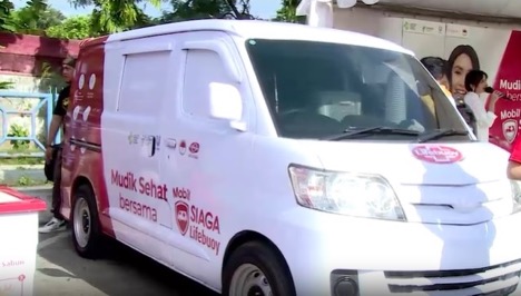 Lifebuoy pada tahun ini meluncurkan program Mudik Sehat Bersama Mobil Siaga Lifebuoy (Foto:Dok.Metro TV)