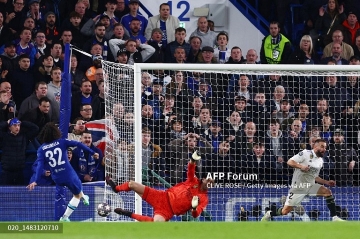 Babak Pertama, Chelsea vs Madrid Tanpa Gol