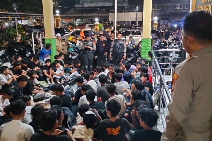 Konvoi SOTR, 112 Remaja Geng Jakarta Allstar Ditangkap Polisi