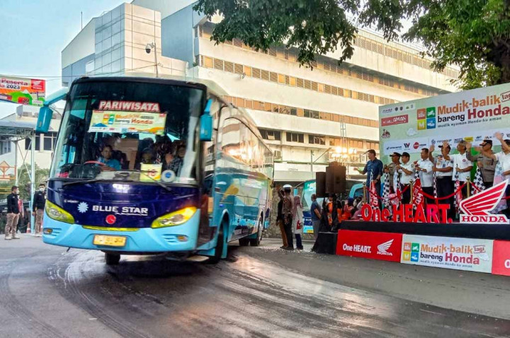 Ini Alasan Honda Konsisten Antar Ribuan Pemudik Pakai Bus