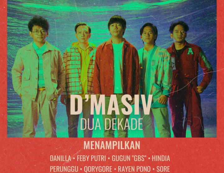 D'Masiv Gelar Konser Perayaan Dua Dekade, Ini Harga Tiketnya