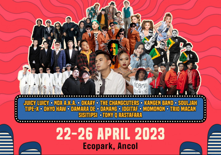 Rayakan Lebaran Bersama Tipe-X dan Kangen Band di Pekan Gembira Ria