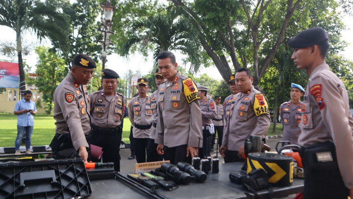 Antisipasi Tawuran, Malam Takbiran di Pemalang Dikawal Aparat