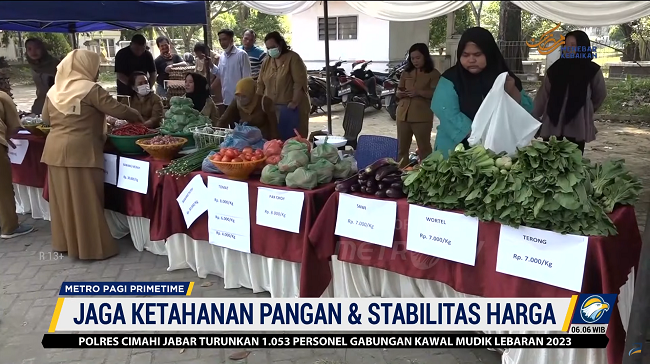 Jaga Kestabilan Pangan Saat Lebaran, Pemprov Sumut Gelar Pasar Murah