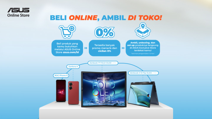 Beli Laptop Asus Secara Online Bisa Langsung Ambil Di Toko