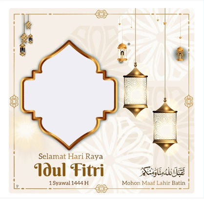20 Link Twibbon Ucapan Selamat Hari Raya Idulfitri 2023, Cocok Diunggah di Medsos
