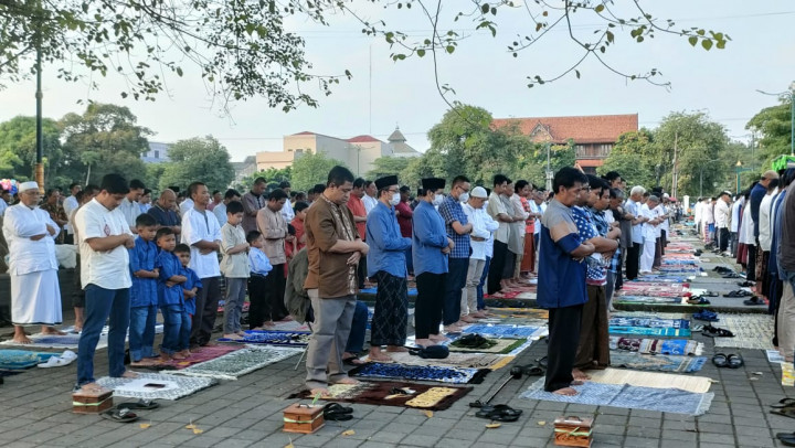 Salat Id di Mangkunegaran Solo, Imam: Hormati Perbedaan