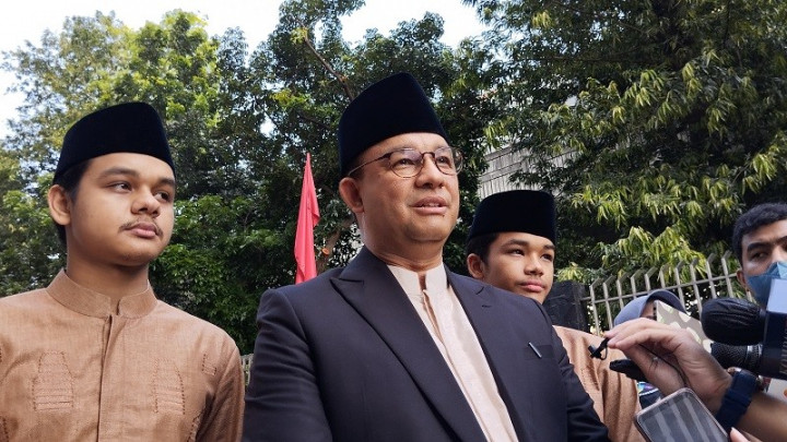 Ditanya Pengumuman Cawapres, Anies: Habis Lebaran